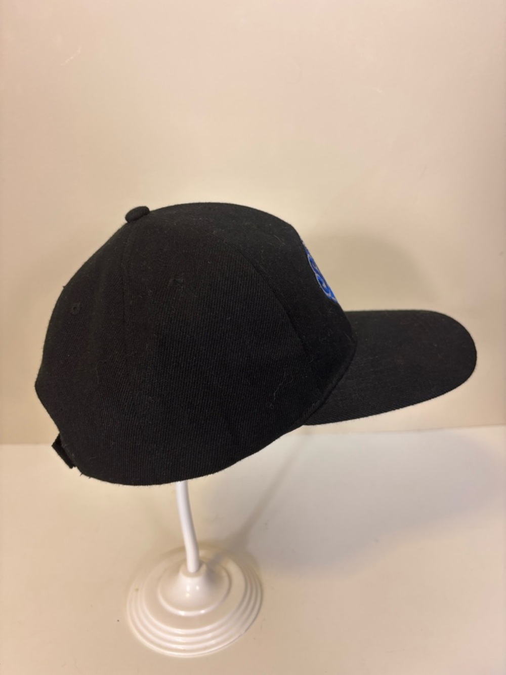 St. Paul Saints Baseball Black Baseball Cap with Blue Logo - Picture 4 of 5